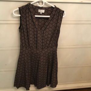 Black and brown summer dress